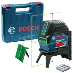 Laser points et lignes GCL 2-15 G Professional + 3 piles 1,5V + coffret – BOSCH – 0601066J00 Prix Réduit
