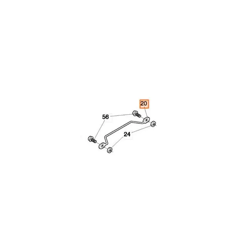 Livraison Express Support de guidon pour tondeuse Mc Culloch