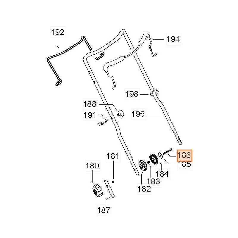 Prix Bas Boulon de fixation pour support de guidon