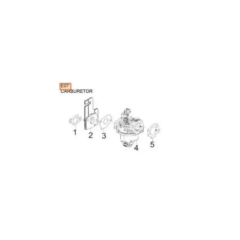 Carburateur Mc Culloch RVM120 Petit Prix