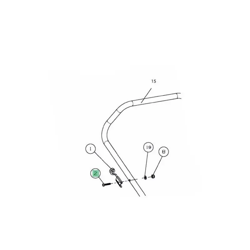 Super Prix Vis guide corde MTD 710-04283