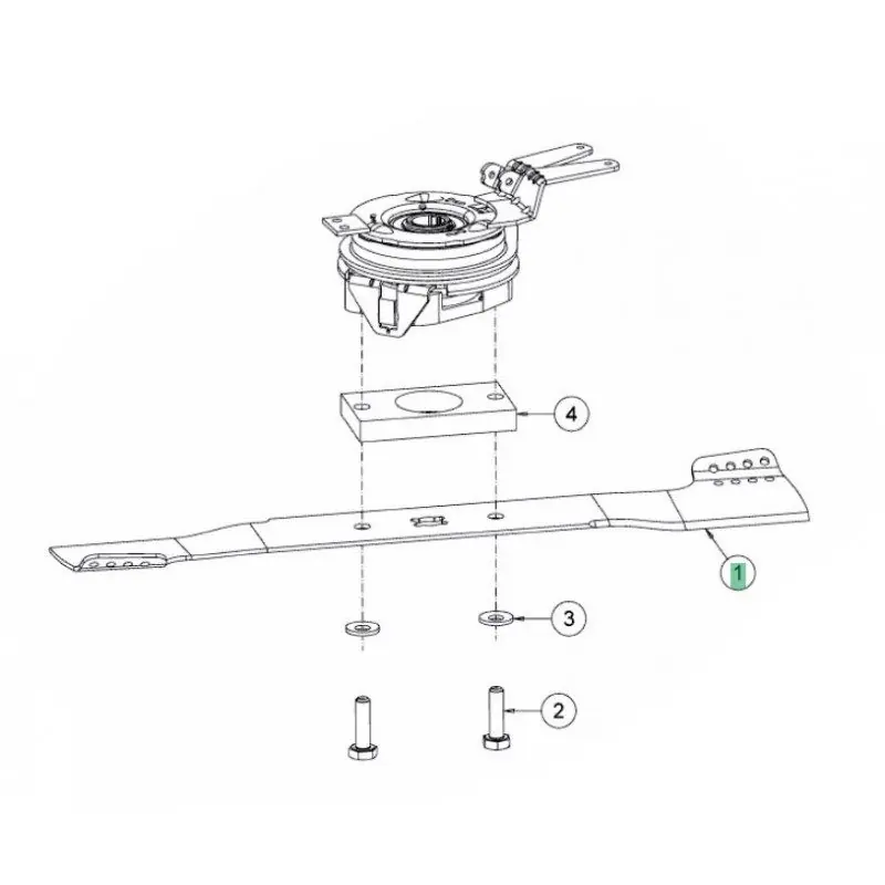 Certifié Lame pour tondeuse Cub Cadet XM3 ER53