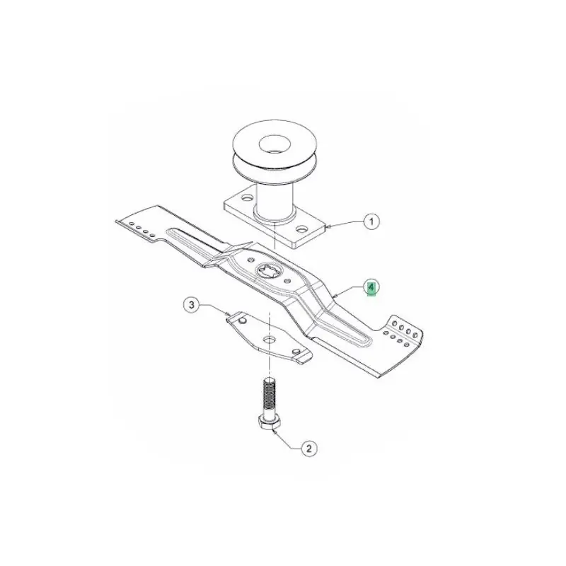 Petit Prix Lame 742-05431 pour tondeuse Cub Cadet