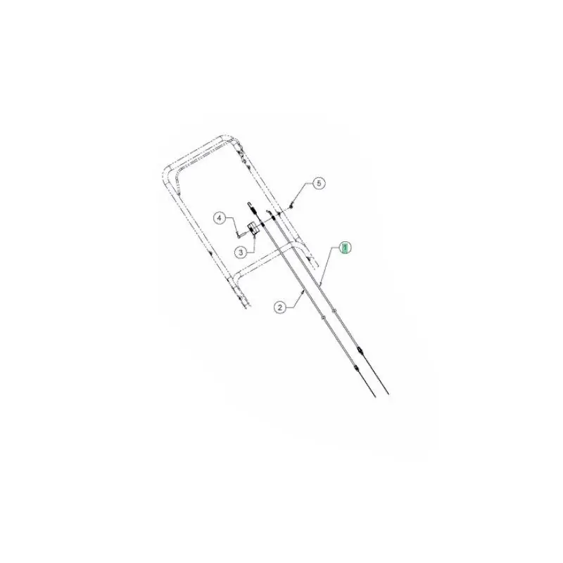 Paiement Sécurisé Cable frein moteur Cub Cadet 746-06191
