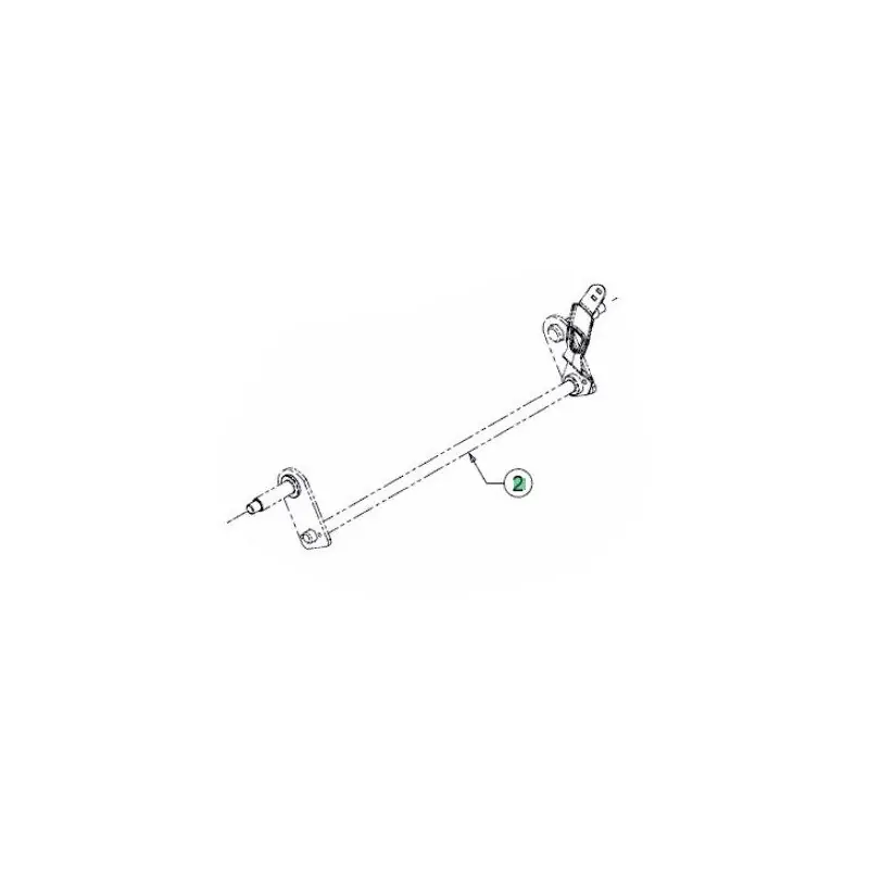 Axe de roue MTD 611-05014 pour roue de 180 mm Livraison Express