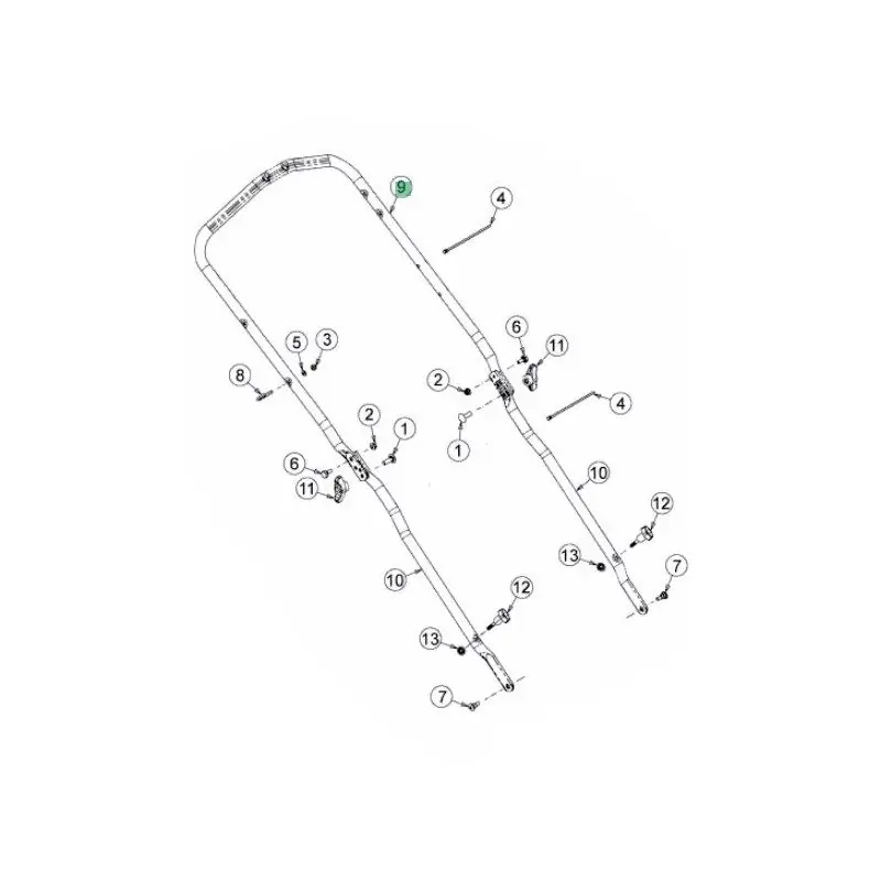 Jusqu&rsquo;à Épuisement Des Stocks Brancard de tondeuse MTD 749-05118637