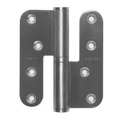 Achat Immédiat Paumelle réglable dimension 100x86mm inox brossé droite – ARGENTA – 31008644