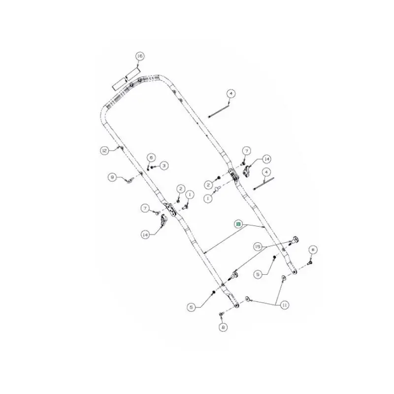 Prix Choc Bras de guidon MTD 749-05016BS