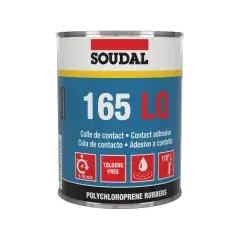 Remise Colle néoprène 165 liquide bidon 1L – SOUDAL – 145988