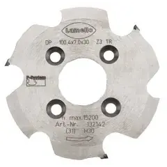 Dernier Modèle Fraise à rainurer P-System CNC DP (diamant) 100,4x7x30mm – LAMELLO – 132142