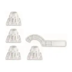 Lot de 4 pieds pour receveur SHOWERFOOT blanc avec clé de réglage – GRANDSIRE – 011015 Offre Spéciale