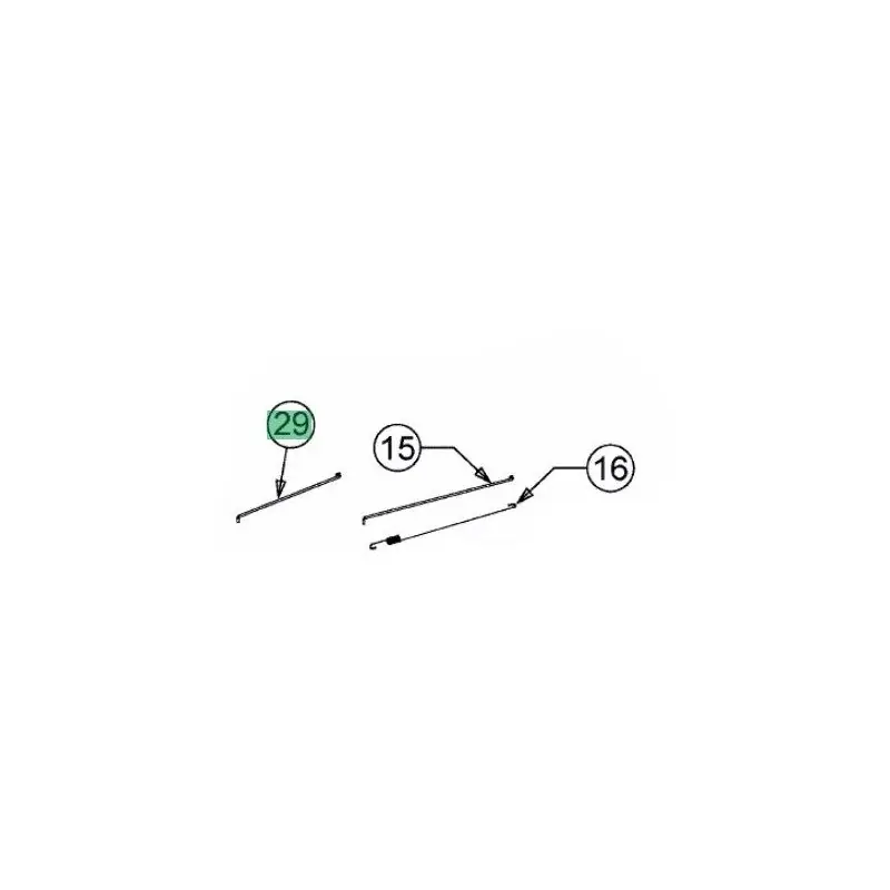 Achat Immédiat Tringle starter MTD 751-12228