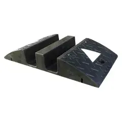 Bon Marché Passe-câble et tuyaux 2 canaux 95x90mm noir – VISO – CPO850