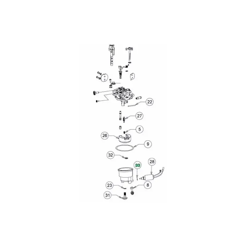 Rondelle pour electrovane de carburateur MTD 736-05077 Affaire À Saisir
