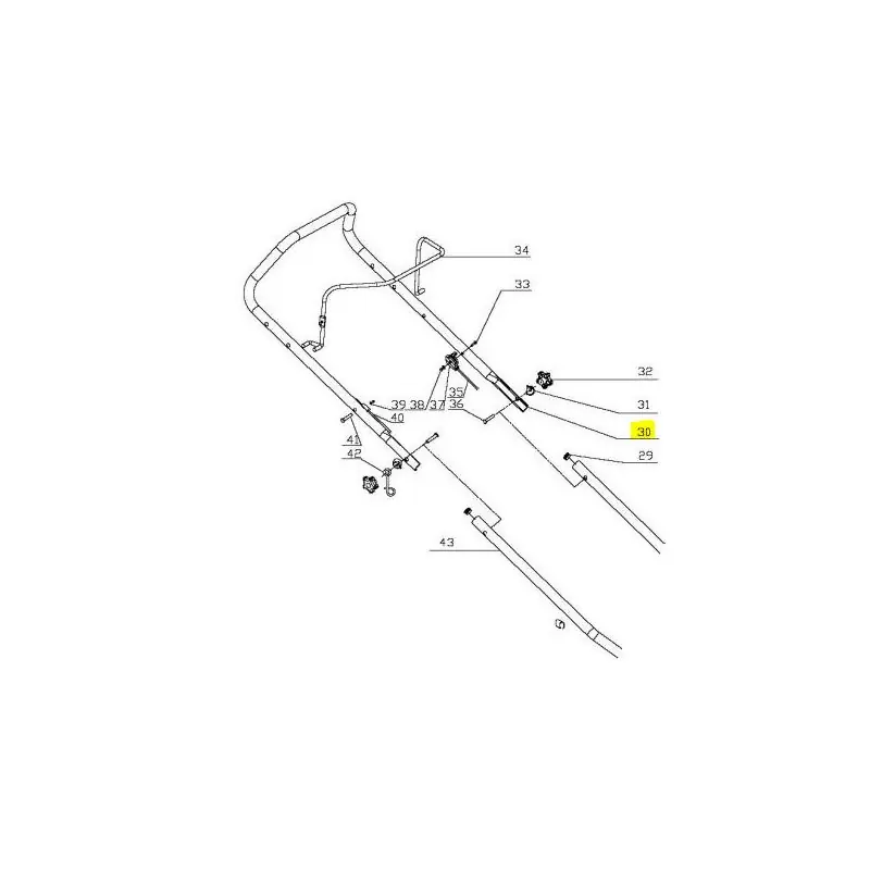 Guidon Gardif JL40T0106 Solde