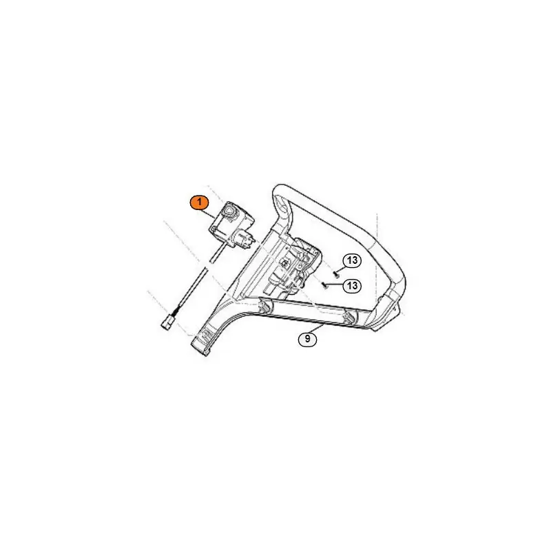 Top Vente Boitier de démarrage tondeuse à gazon Stihl RME 339 C