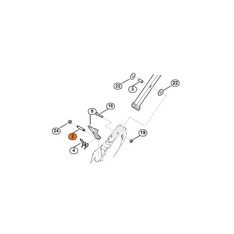 Prix Réduit Vis de support de guidon tondeuse Stihl