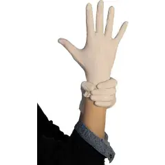 Expédition Rapide Boîte de 100 gants jetables latex non poudré T7/8 – GAN127001