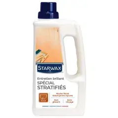 Entretien brillant 1l pour parquet stratifié-vitrifié – STARWAX – 961 Nouvel Arrivage