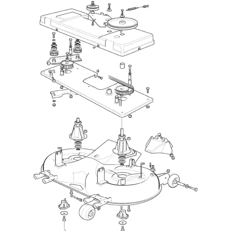 Kit plateau de coupe 102 cm GGP 382565102/0 Satisfait Ou Remboursé