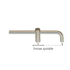 Bon Marché Poignée arc de diamètre 8mm entraxe 64mm – CADAP – 00507/72S