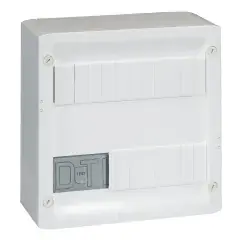 Coffret multimédia basique DRIVIA avec brassage équipé et précâblé 4 prises RJ45 – LEGRAND – 413218 Top Vente
