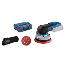 Nouveauté Ponceuse excentrique 18V GEX 18V-125 (sans batterie ni chargeur) en coffret L-BOXX – BOSCH – 0601372200
