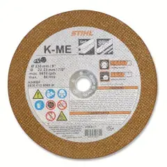 Disque acier K-ME 230x2x22,23mm – STIHL – 0835-012-7000 Commander Maintenant