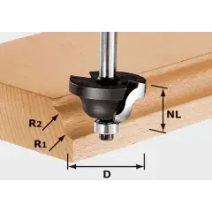 Promotion Fraise double moulure HW S8 D38,1/R6,35/R6,35 – FESTOOL – 491030