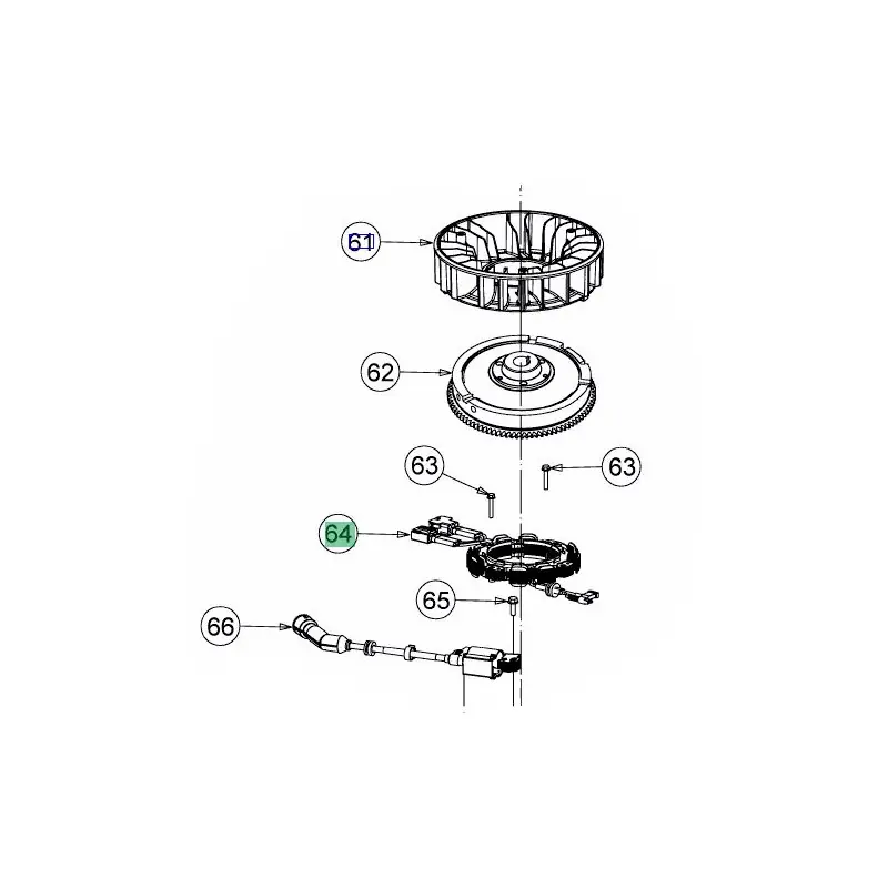 Soldes Alternateur moteur MTD 751-15859