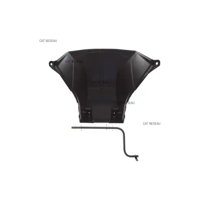 Déflecteur arrière pour autoportée GGP Stiga de coupe 84 cm et 98 cm Authentique
