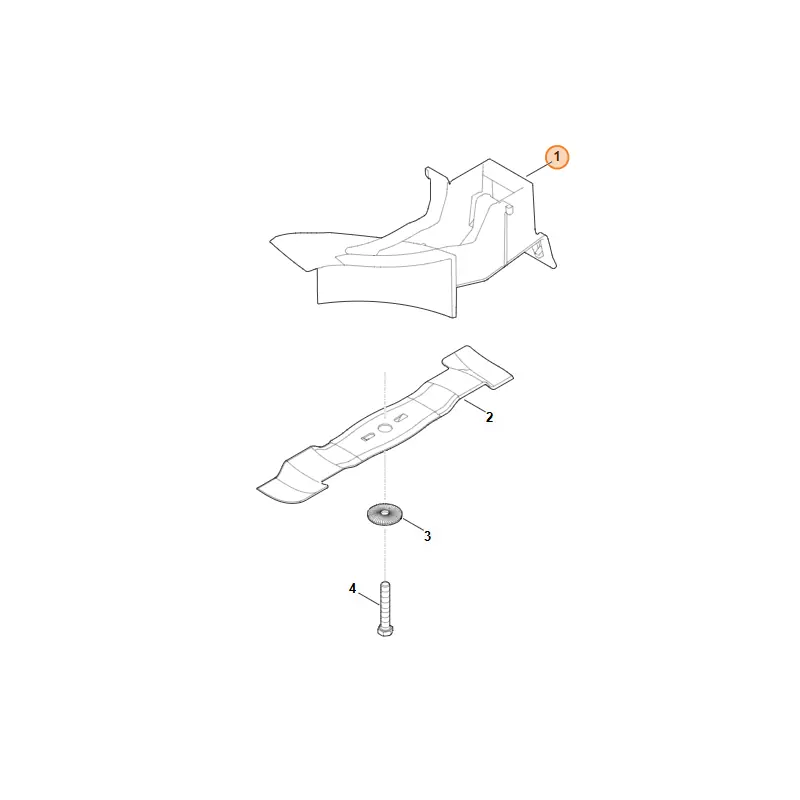 Produit De Marque Kit mulching tondeuse Stihl AMK 448.0