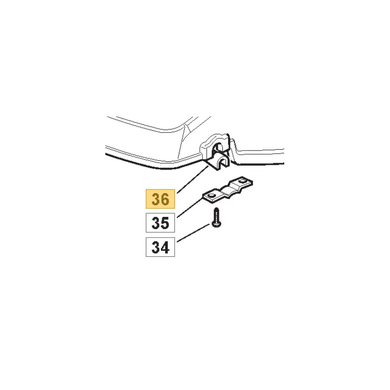 Pas Cher Bague de roue 122038400/1 pour tondeuse fabrication GGP