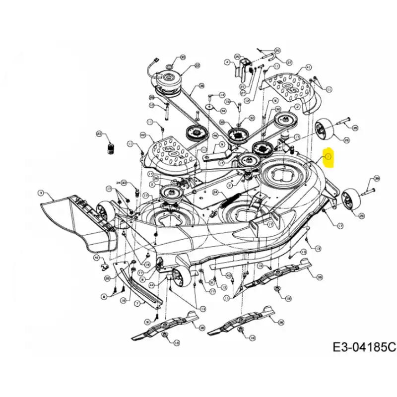 Plateau de coupe 127 cm Cub Cadet 603-04328 Offre Du Jour