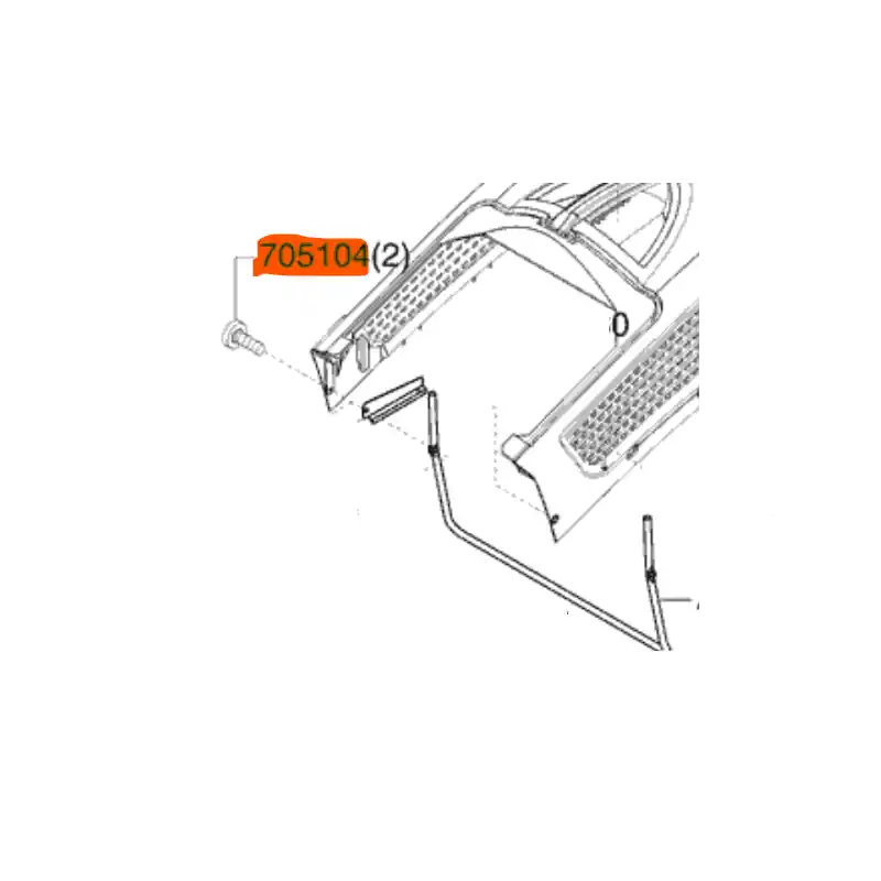 Achat Immédiat Vis de fixation bac de ramassage tondeuse Alko – 705104