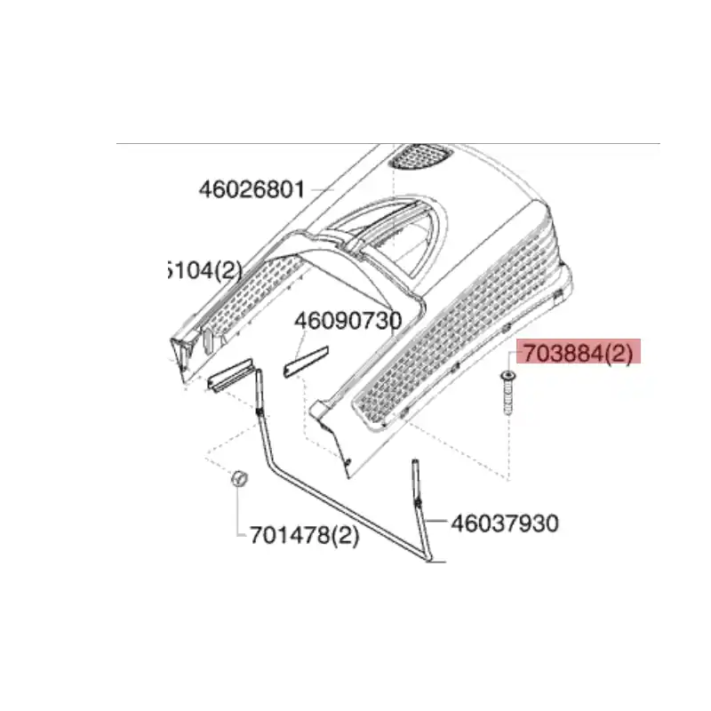 Prix Bas Vis de fixation bac de ramassage tondeuse Alko – 703884