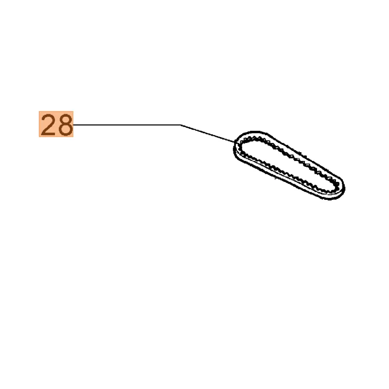 Achetez Aujourd&rsquo;hui Courroie de traction pour tondeuse Olé-Mac – 66030037R