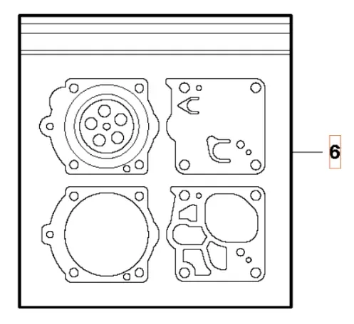 Kit de joints pour carburateurs Commander Maintenant