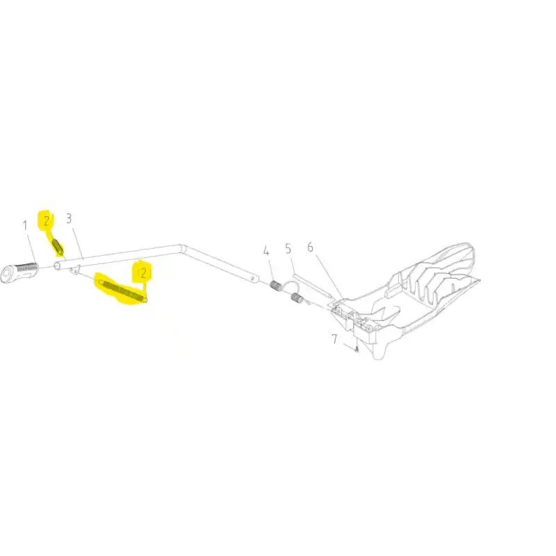 Ressort pour kit mulching 86/92/102 cm Colombia Paiement Sécurisé