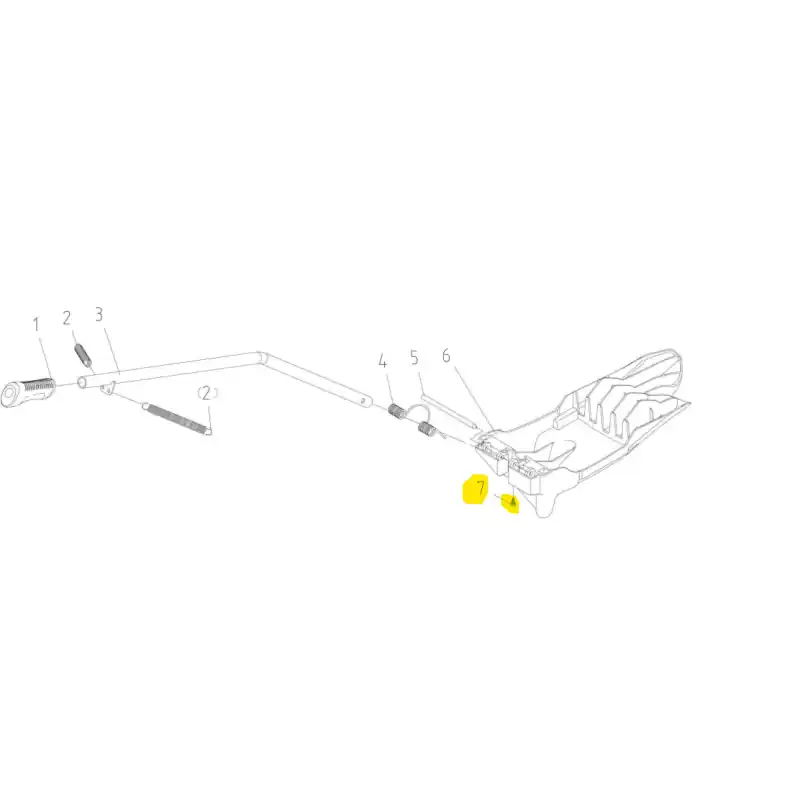Vis pour kit mulching 86/92/102 cm Colombia Haute Qualité