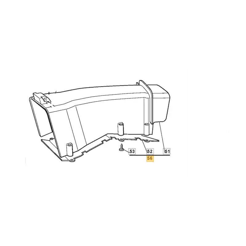 Quantité Limitée Goulotte éjection arrière GGP 72 cm 384108051/0