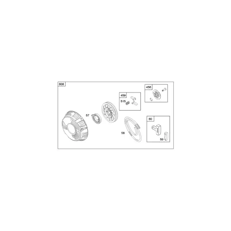 Seulement Aujourd&rsquo;hui Lanceur moteur Briggs Stratton 841729