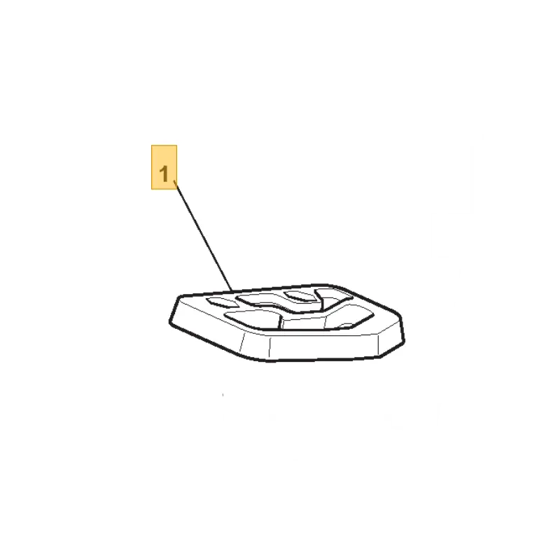 Guide plastique pour levier enclenchement de lame GGP 127487001/0 Expédition Rapide