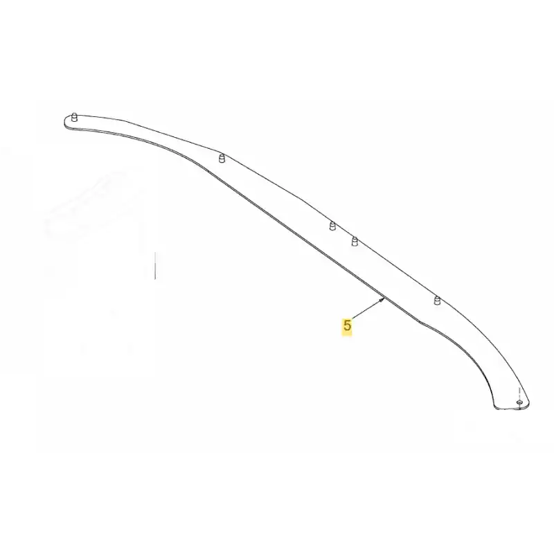 Renfort plateau MTD 783-1297637 – Pièce origine tondeuse Pas Cher