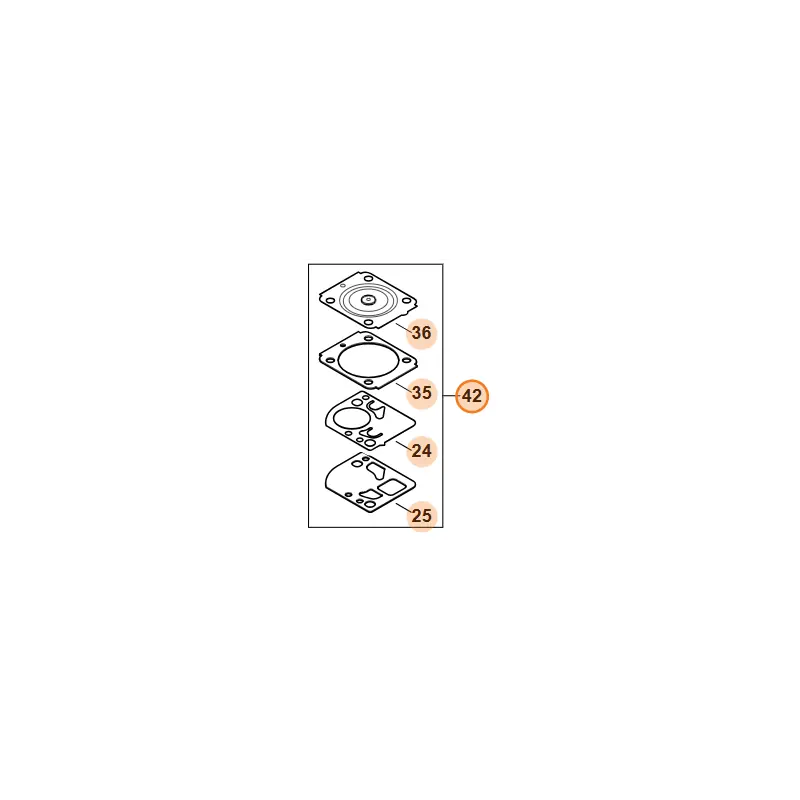 Kit membrane 4180-007-1035 débroussailleuse Stihl – Pièce d‘origine Expédié Aujourd&rsquo;hui
