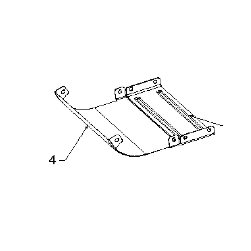 Plaque de protection 532428346 tracteru tondeuse Mc Culloch / Husqvarna – Pièce d‘origine Retour Gratuit