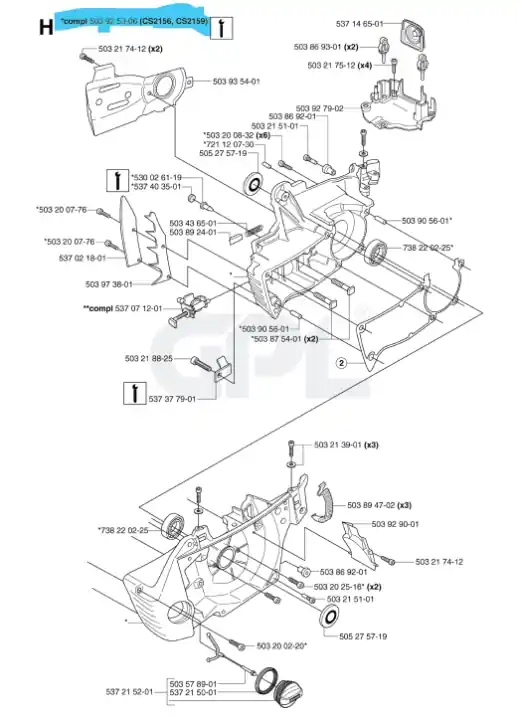 Carter Moteur Kpl, 5039253-06 Paiement Sécurisé