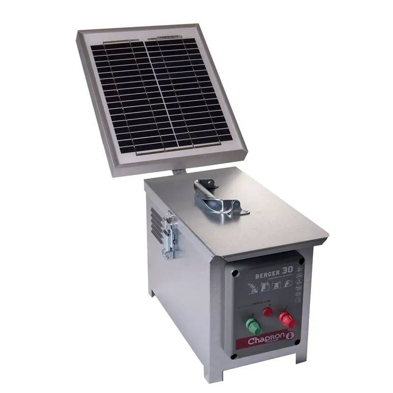 Quantité Limitée Chapron Lemenager BERGER 30 Solaire 10 W – Electrificateur accumulateur