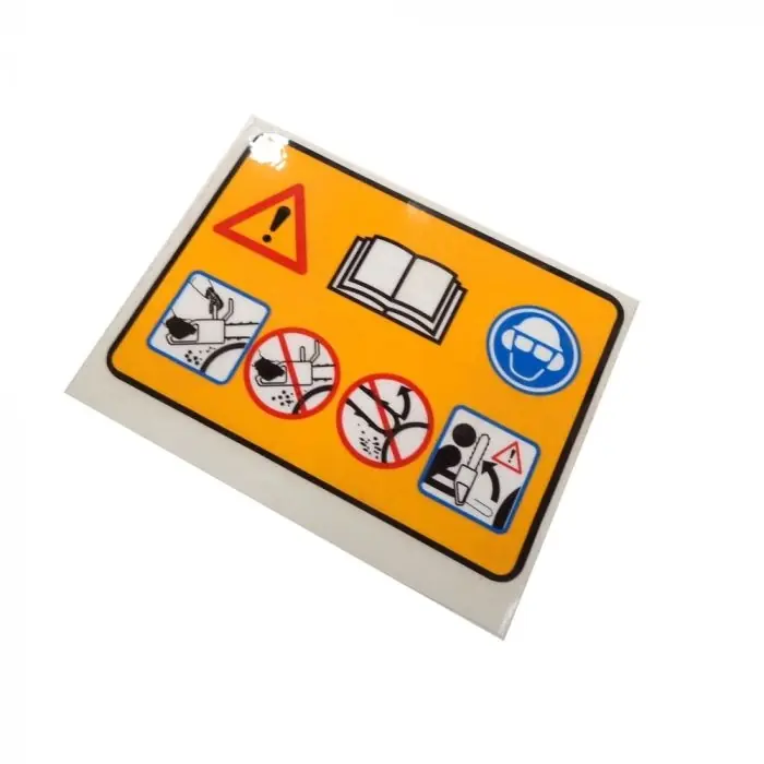 Autocollant 5039874-01 Réduction