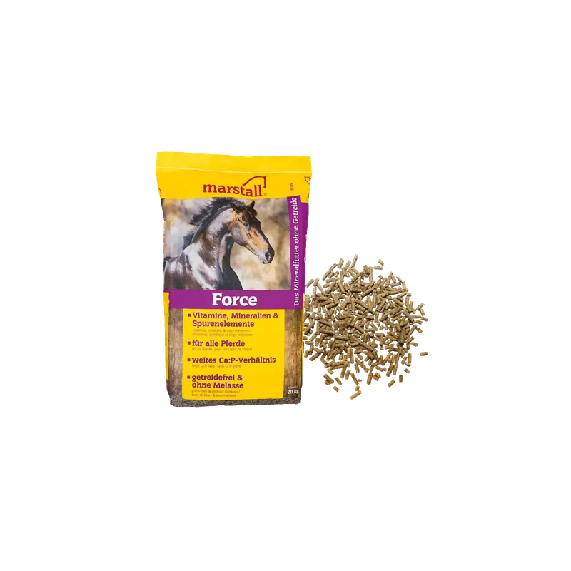 Certifié Marstall FORCE – Complément alimentaire pour chevaux